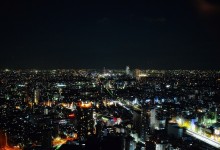 Tokyo by night - photo by Renata Blonska