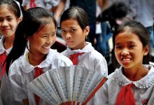 Hanoi schoolgirls - photo by Renata Blonska