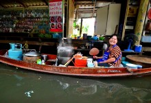 THAILAND - Floating Market / photo by Renata Blonska