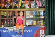 PHILIPPINES- A convenient store and its owners, Manila – photo by Renata Blonska