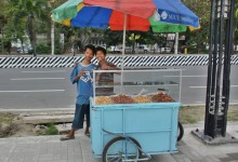 PHILIPPINES - Street sellers and their store – photo by Renata Blonska