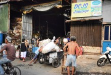 one of many Junk Shops, quite a popular industry in Philippines – photo by Renata Blonska