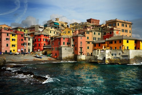 Boccadasse, Gulf of Genoa - photo by Renata Blonska