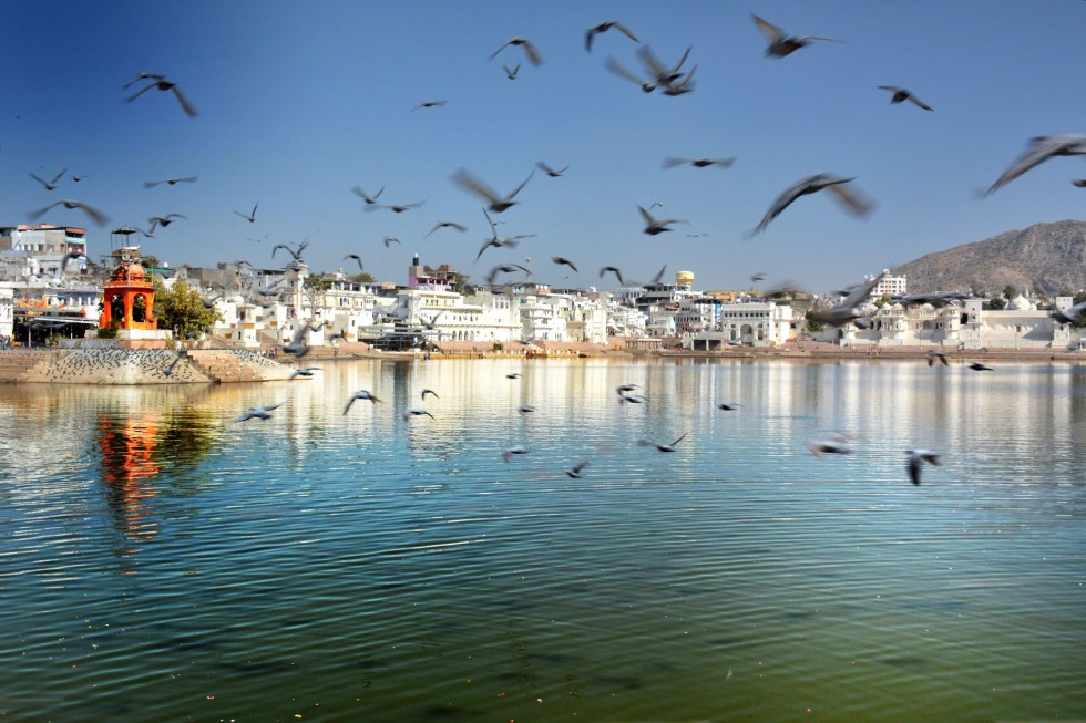 Pushkar, town bordering the Thar Desert - photo by Renata Blonska