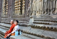 Angkor Wat locals - photo by Renata Blonska