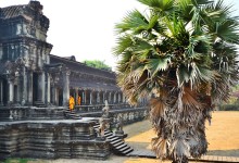 Angkor Wat, famous temple complex from 12th century in Yaśodharapura - photo by Renata Blonska