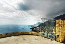 View to Monaco form Provance coastal village - photo by Renata Blonska