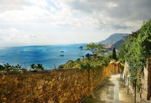 View to Monaco form Provance coastal village – photo by Renata Blonska